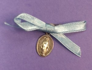 Blessed mother medal given to the women on Mother's day 2014